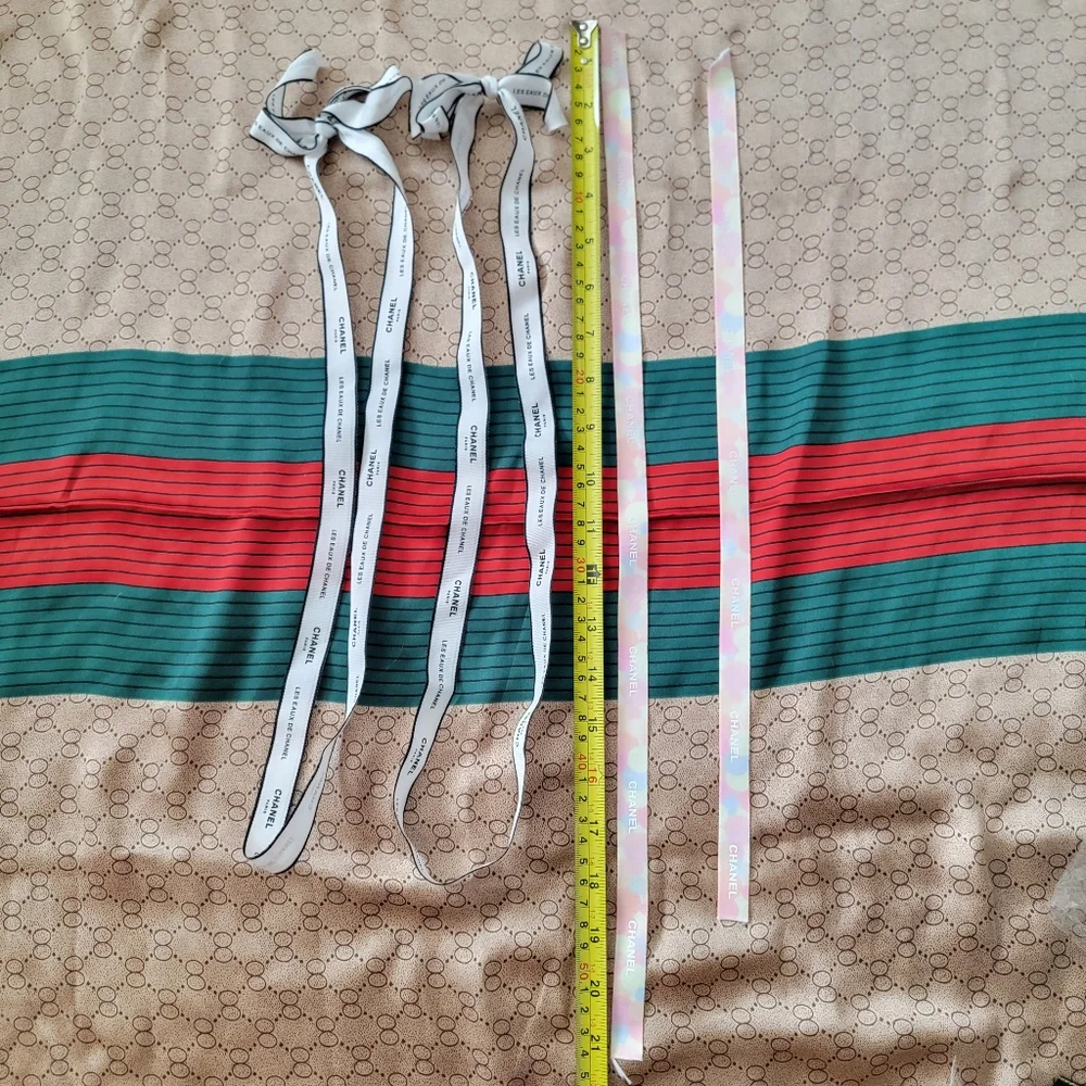 CHANEL ribbons crafting